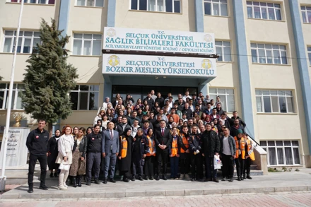 Yüksekokulumuzda Afetlere Müdahale ve Yangın Tatbikatı Etkinliği Düzenledik